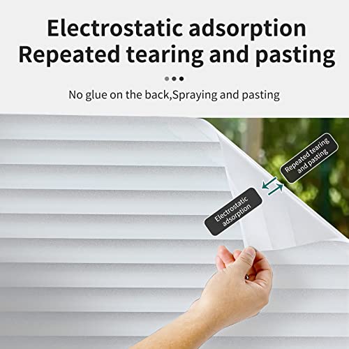 Window Privacy Film Blinds with Tools