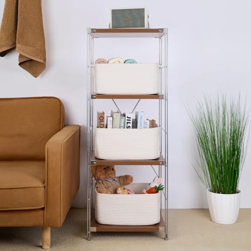 Large Storage Baskets for Organizing (4 Count)