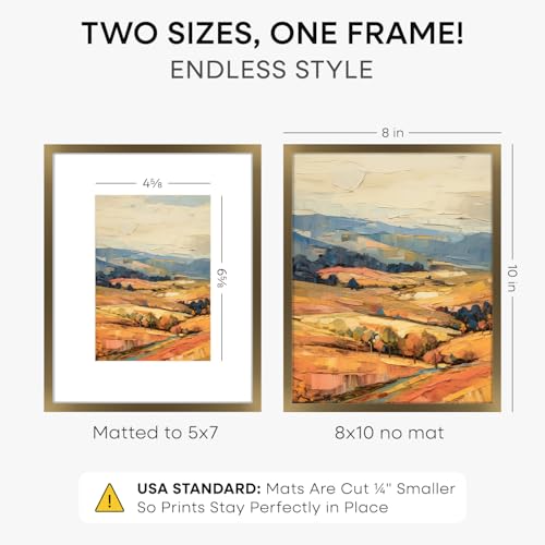 8x10 Bronze Picture Frame (2 Count)
