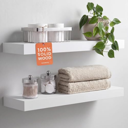 24 Inch Floating Shelves (4 Count)