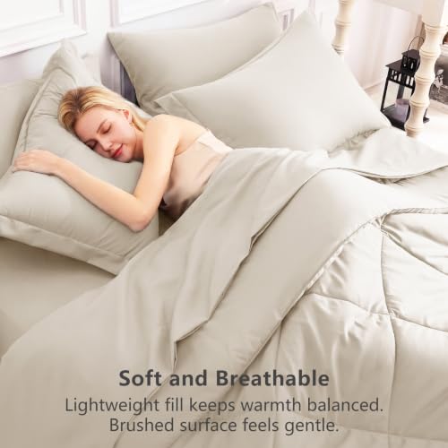 Full Size Comforter Sets Beige