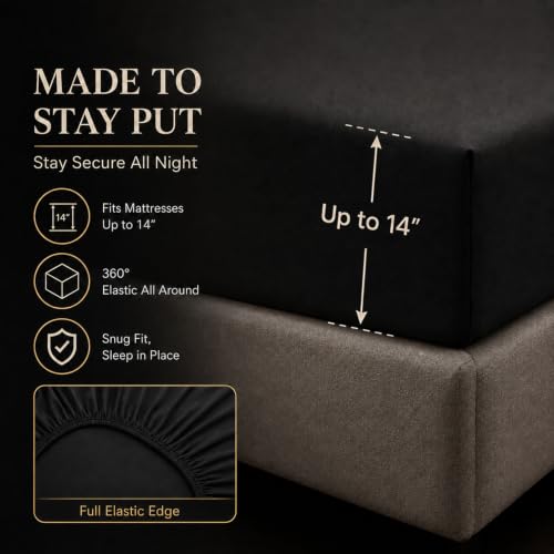 Queen Comforter Set Black