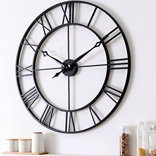 Large 30 Inch Wall Clocks for Living Room Decor