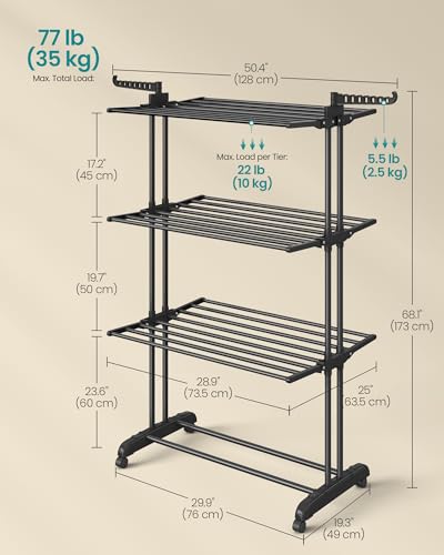 4 Tier Clothes Drying Rack