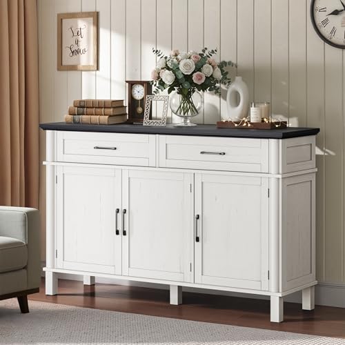 48" Sideboard Buffet Cabinet with Storage Drawers