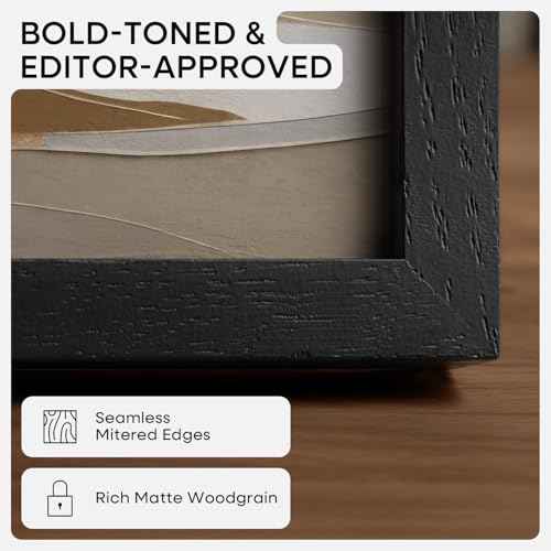 9x12 Black Oak Picture Frame