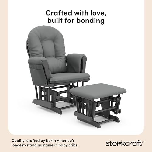 Premium Hoop Glider & Ottoman