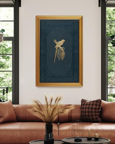 Vintage Gold Framed Wall Art for Living Room