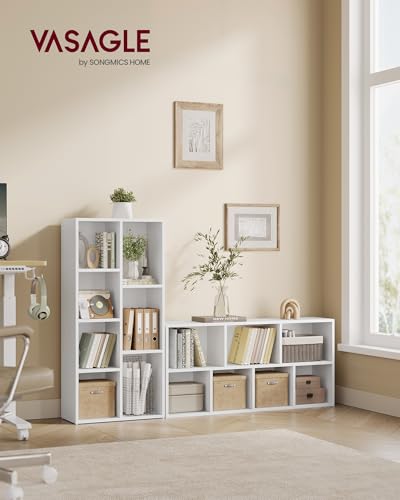 Bookshelf 7 Cubes Storage Organizer