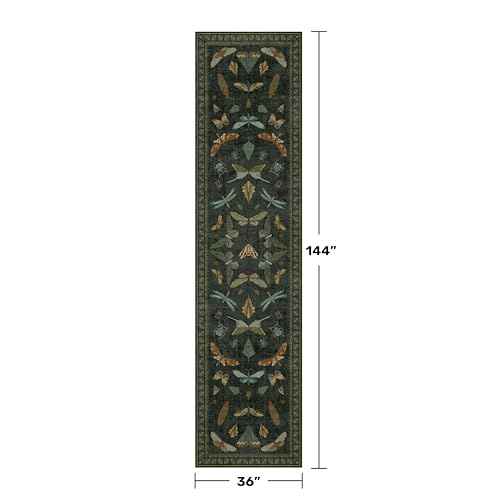 3x12 Long Hallway Runner Rug Non Slip (36 Sq Ft)
