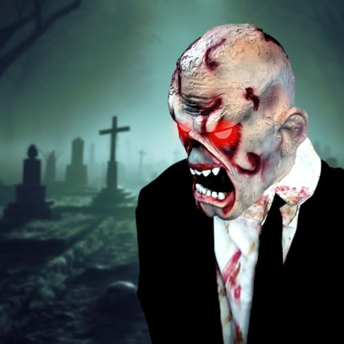 5.2 Ft. Damien Zombie Animatronic by Tekky (35" Animated Damien)
