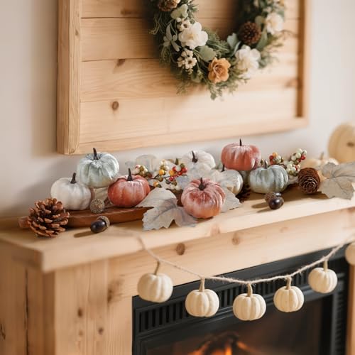 25 PCS Pumpkin Decor Set