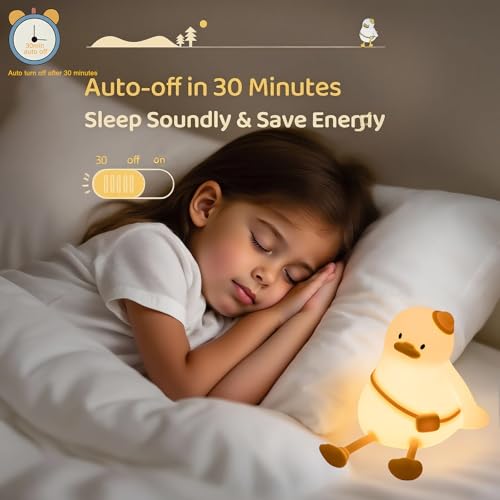 Schoolbag Duck Night Light for Kids