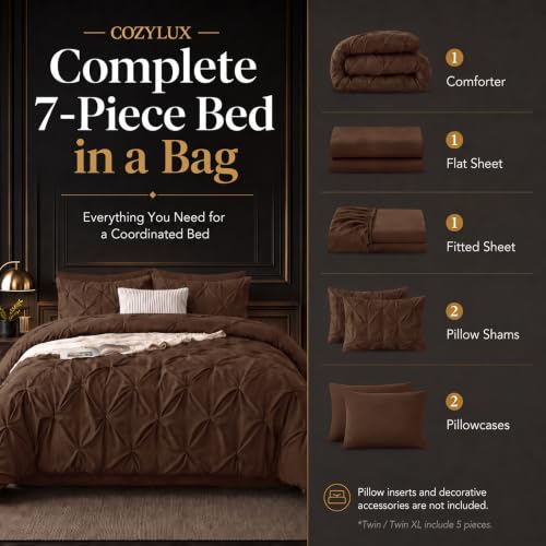 Full Size Comforter Sets Brown