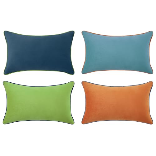Decorative Throw Pillow Covers Cushion Cases (4 Count)