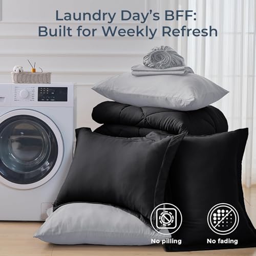 7 Piece Oversized Queen Comforter Set