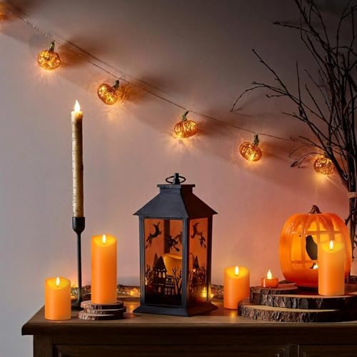 Outdoor Flameless Candles with Remote Timer (3 Count)