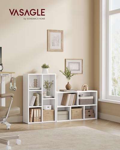 Bookshelf 5 Cubes Storage Organizer