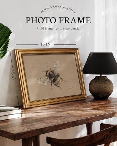 Vintage Gold Framed Wall Art