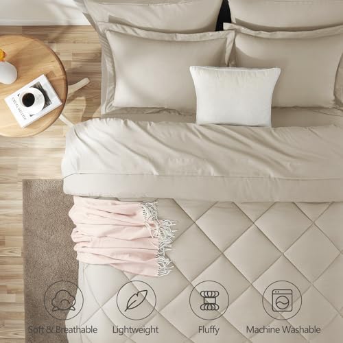 Full Size Comforter Sets Oatmeal