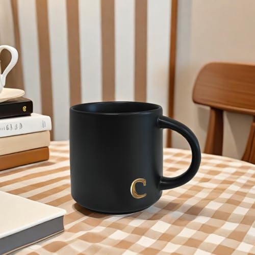 Black Ceramic Coffee Mug