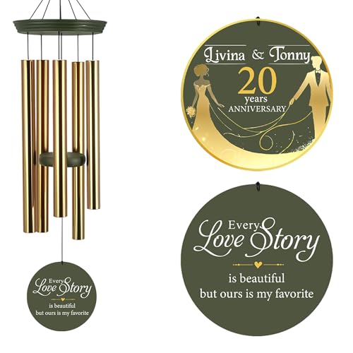 Wedding Memory Day Gifts Wind Chimes Customized