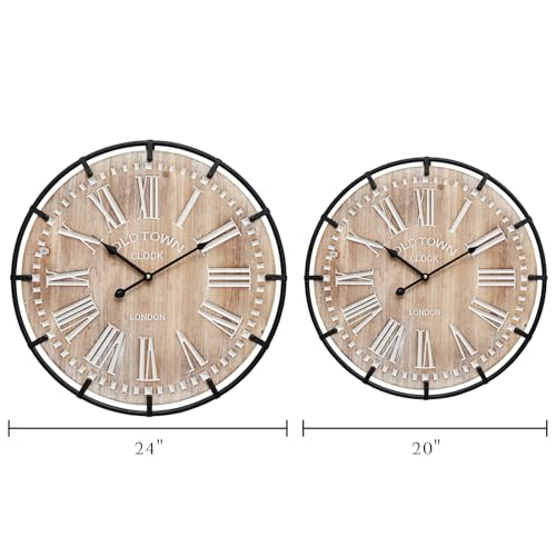 20 Inch Grand Farmhouse Wall Clock