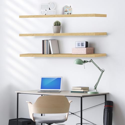 Floating Shelves for Wall Storage (3 Count)