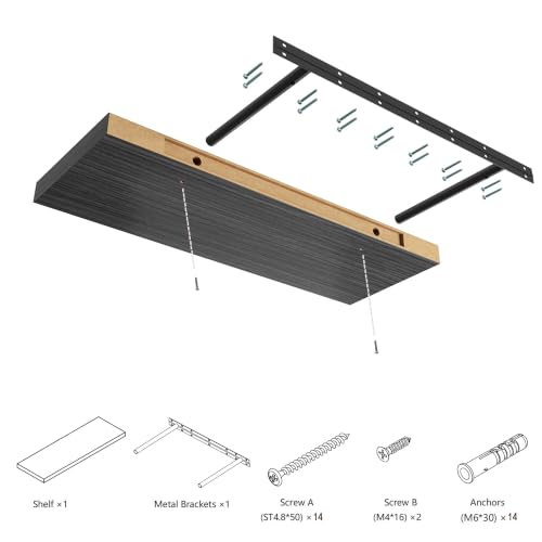 Wall Shelf Set of 2 (2 Count)