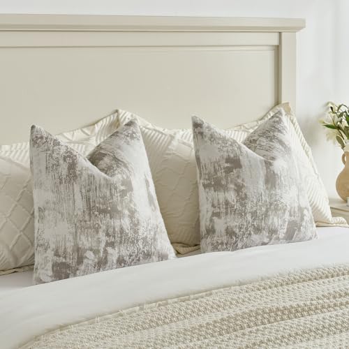 Pack of 2 Faux Cashmere Throw Pillow Covers 12x20 Inch (2 Count)