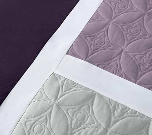 Upland 7 Piece Quilted Patchwork Comforter Set