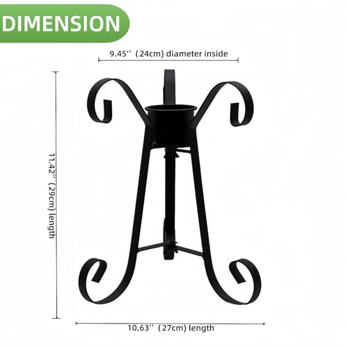 Metal Gazing Ball Stand