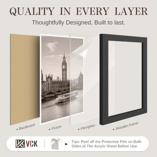 8.5x11 Picture Frame Set of 10