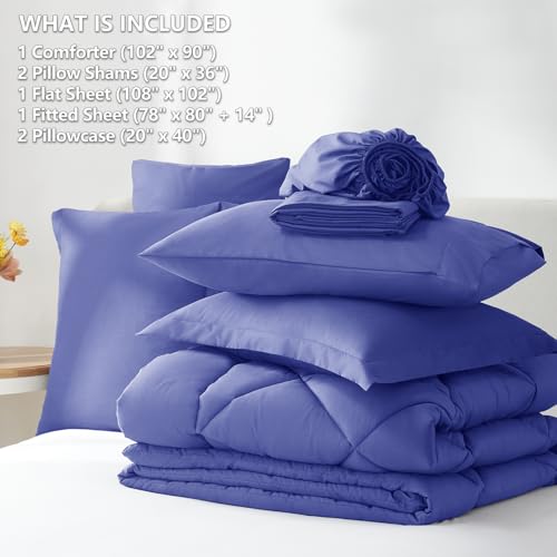 King Size Comforter Set Very Peri