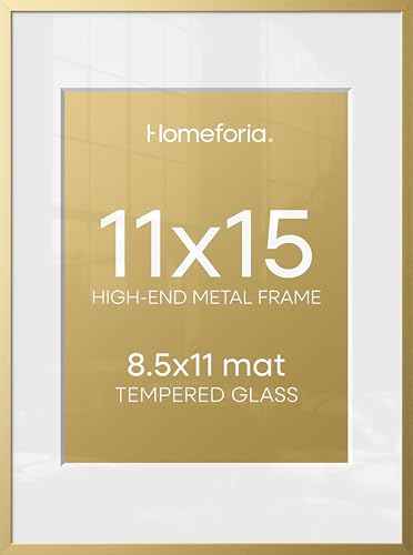 11x15 Gold Picture Frame (2 Count)