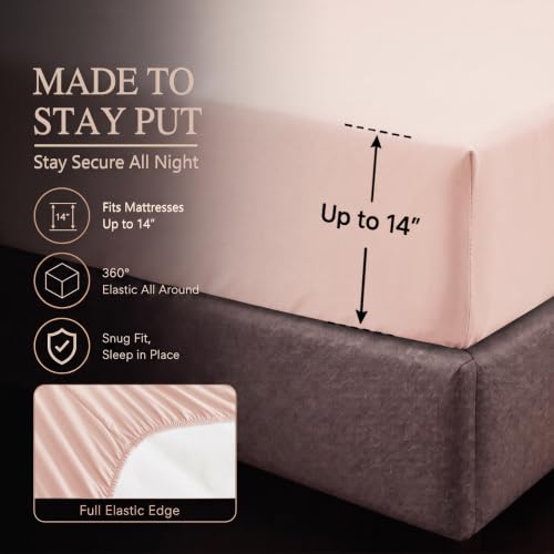 Oversized Queen Comforter Set Peach Pink