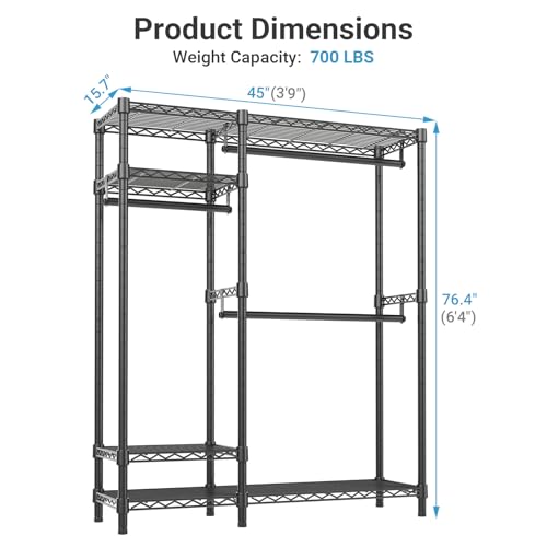 V2 Heavy Duty Clothes Rack