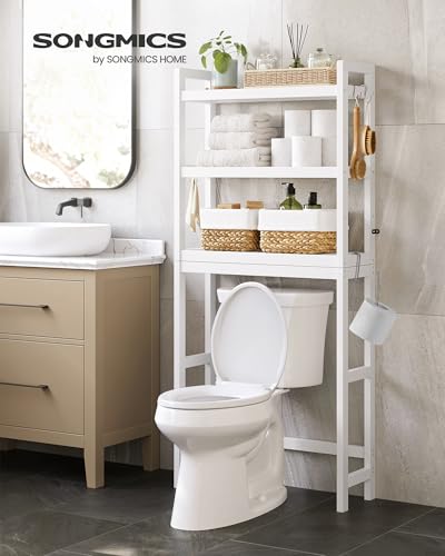 3 Tier Bamboo Over The Toilet Storage
