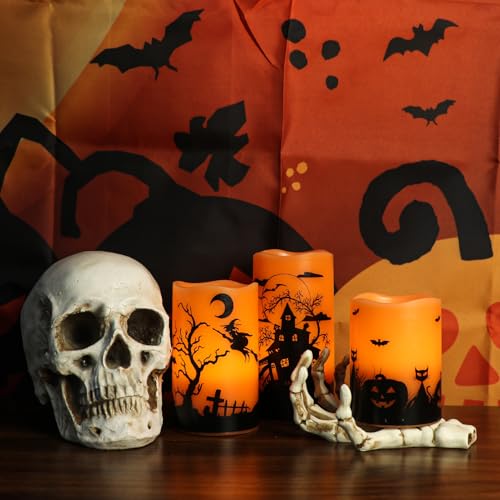 Halloween Candles with Timer (3 Count)
