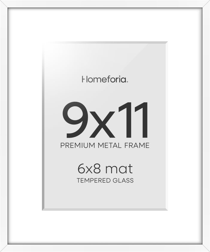 9x11 White Picture Frame (2 Count)