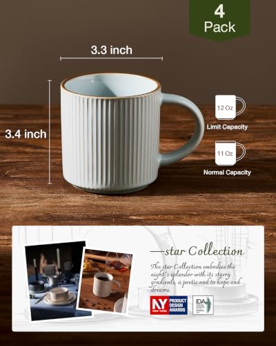 Coffee Mug Set of 4 (48 Count)