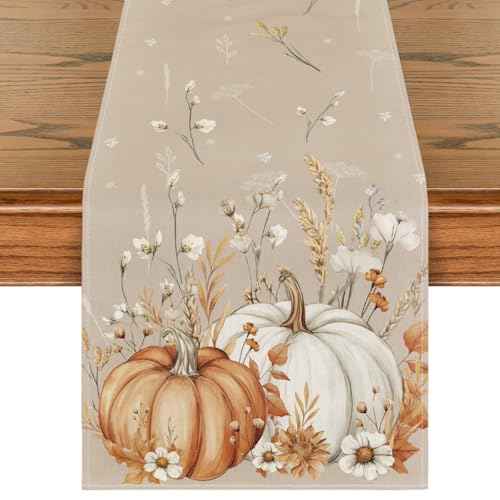 210 GSM Fall Table Runner Home Party Decor 13x120 Inch