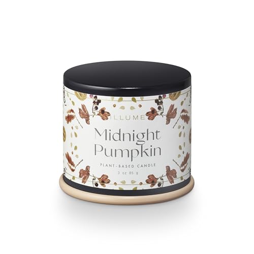 Noble Holiday Collection Midnight Pumpkin Demi Vanity Tin Candle