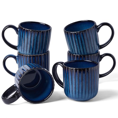 Coffee Mugs Set of 6 (6 Count)