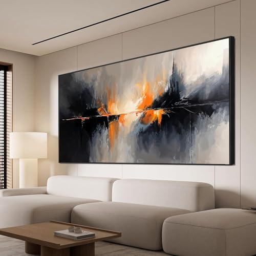 Large Modern Wall Art Decor Abstract Canvas Art Bedroom Decorations 29"X58"