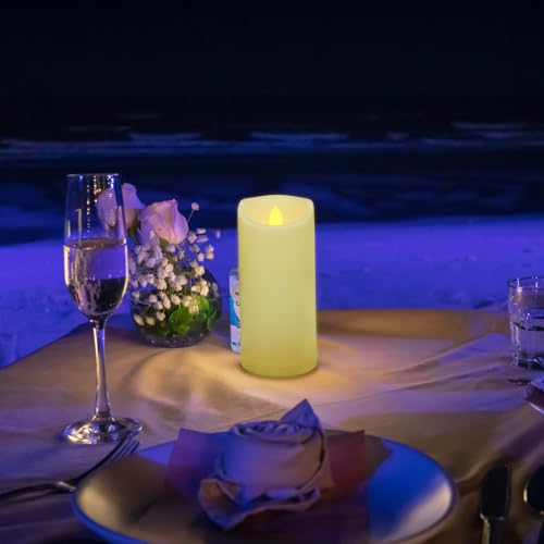 Outdoor Waterproof Flameless Candles with Remote and Timers