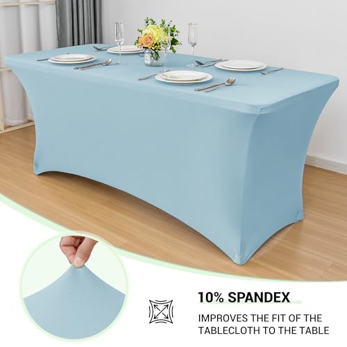 4ft Stretch Spandex Table Cover (2 Count)