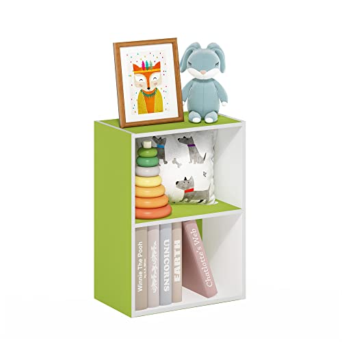 LUDER 2 Tier Book Shelf
