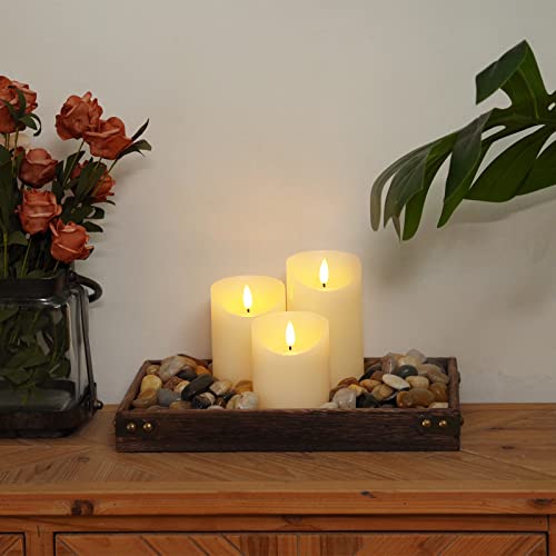 Flickering Flameless Candles (3 Count)