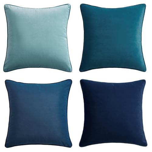 Decorative Throw Pillow Covers Cushion Cases (4 Count)